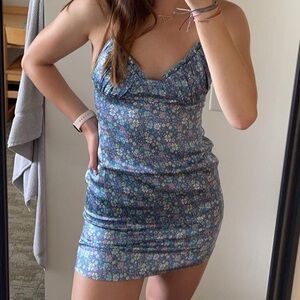 FRANKIES BIKINIS silk slip dress